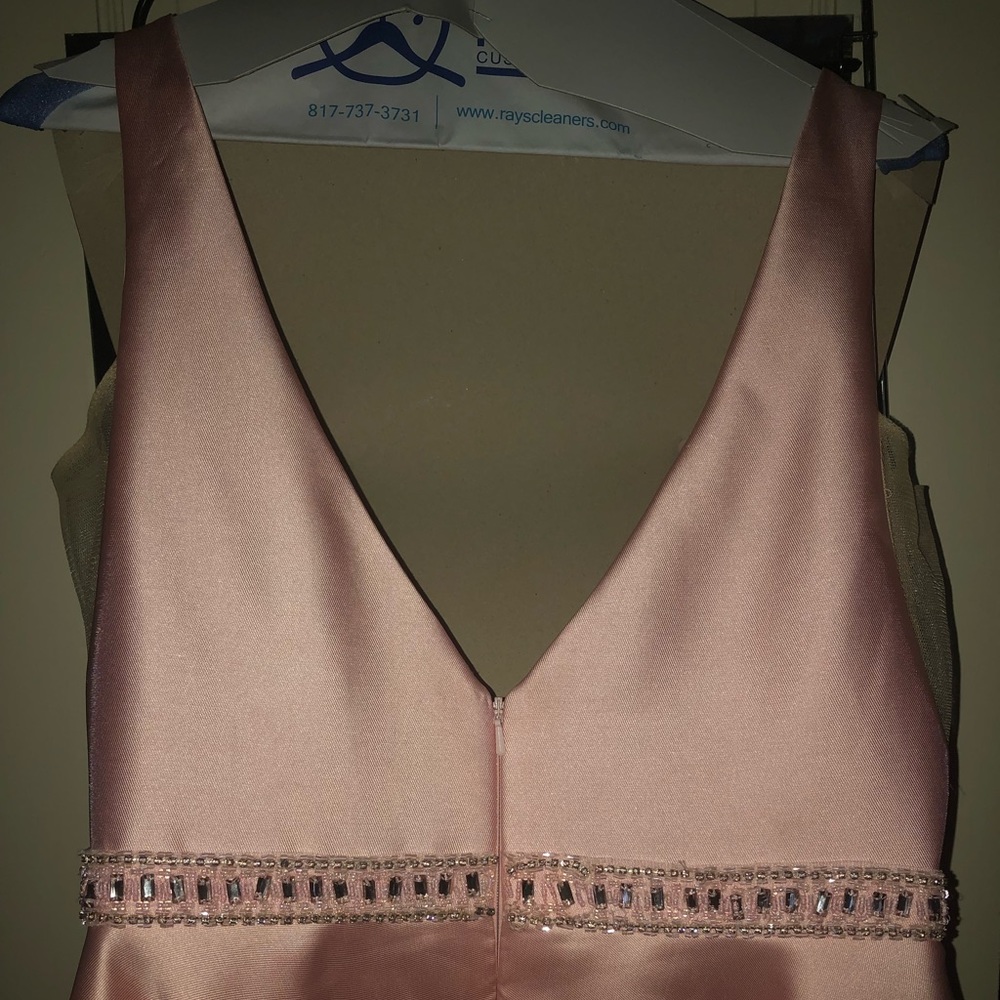 Altered size 10 pink prom dress. - Picture 5 of 8